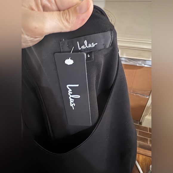 Lulus Forever Chic Black Long Sleeve Dress in black size L - Picture 12 of 13